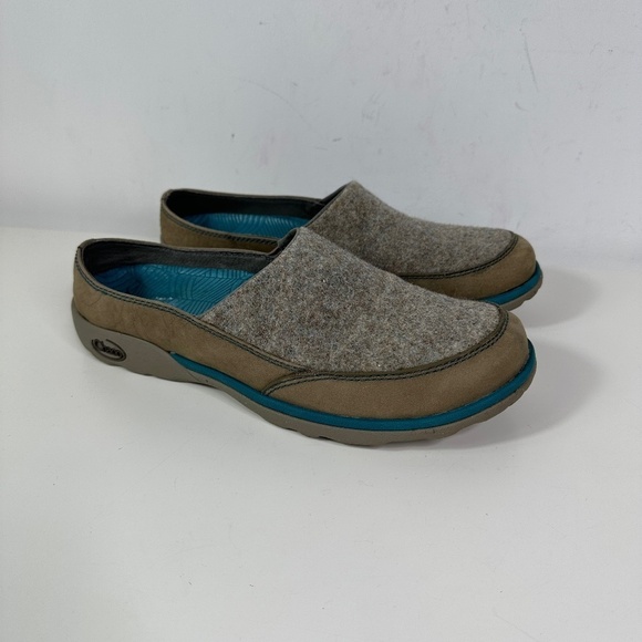 Chaco SANDSTONE 1805146 Wool Beige Mules-clogs Women's Size 8.5 M - Picture 1 of 16